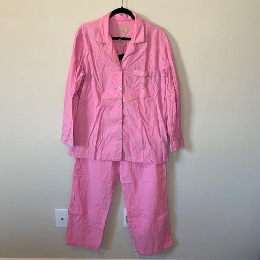 Victoria’s Secret Pink Corduroy Pajama Set Size Medium